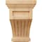 Ekena Millwork 4 1/4"W x 4 1/4"D x 7"H Fluted Corbel, Red Oak COR04X04X07FLRO - alternate 2